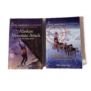 2021 Alaskan Theme Large Print Harlequin Love Romance Adult Fiction Books Lot